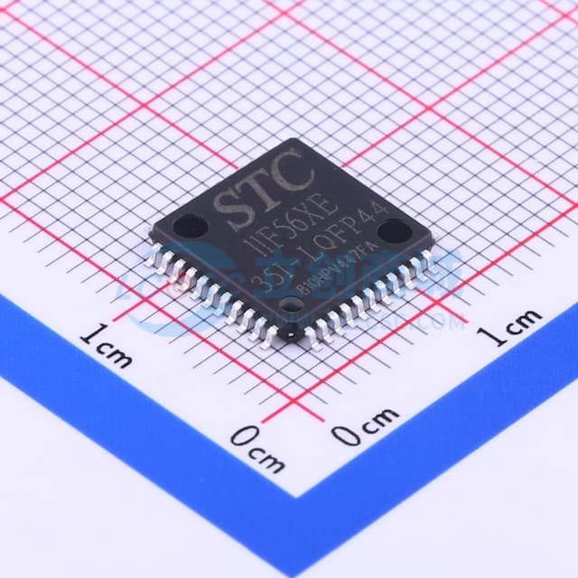 STC11F56XE-35I-LQFP44实物图