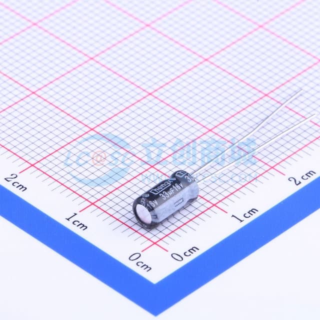 33uF ±20% 16V 【引线】实物图