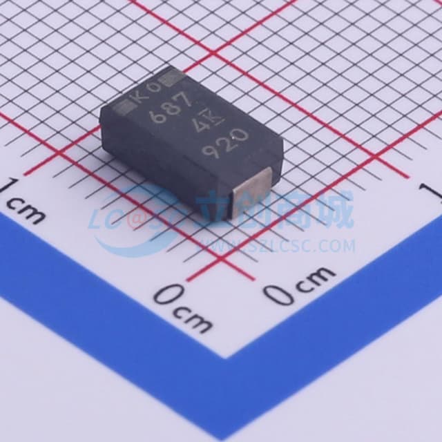 680uF ±20% 4V实物图