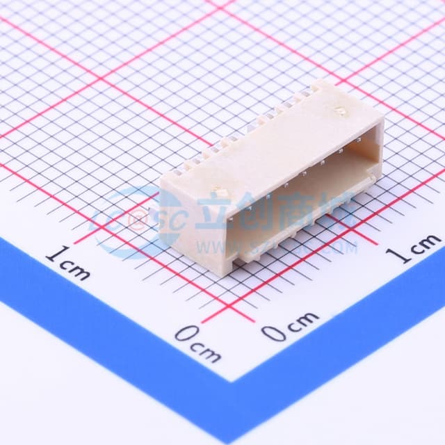 间距:1.5mm 1x8P实物图
