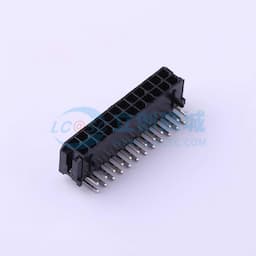 黑色 2x12P 间距:3mm 弯插【插件】缩略图