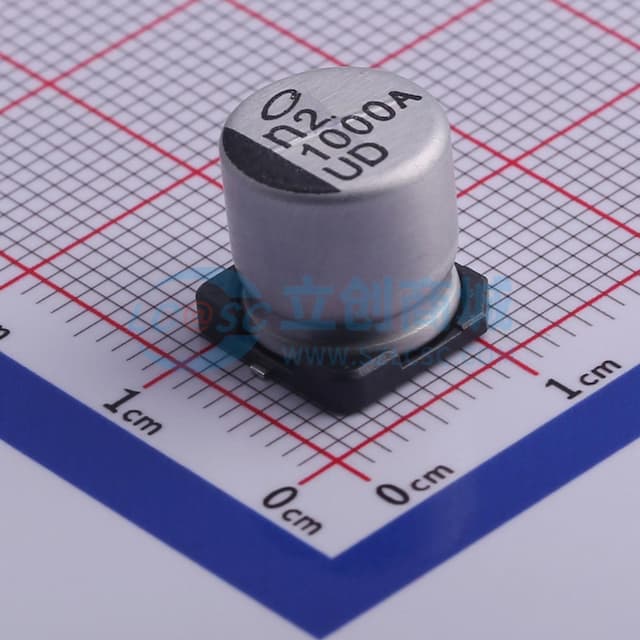 1000uF ±20% 10V实物图