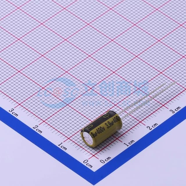 3.9uF ±20% 400V 【引线】实物图