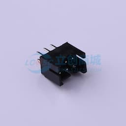 黑色 2x3P 间距:2mm 直插【插件】缩略图