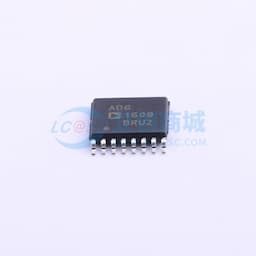ADG1608/ADG1609 4.5Ω Ron, 4-/8沟道 ±5 V, +12 V, +5 V, and +3.3 V 多路复用器缩略图