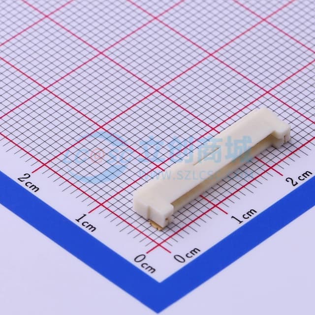 1x15P 间距:1.25mm 卧贴实物图