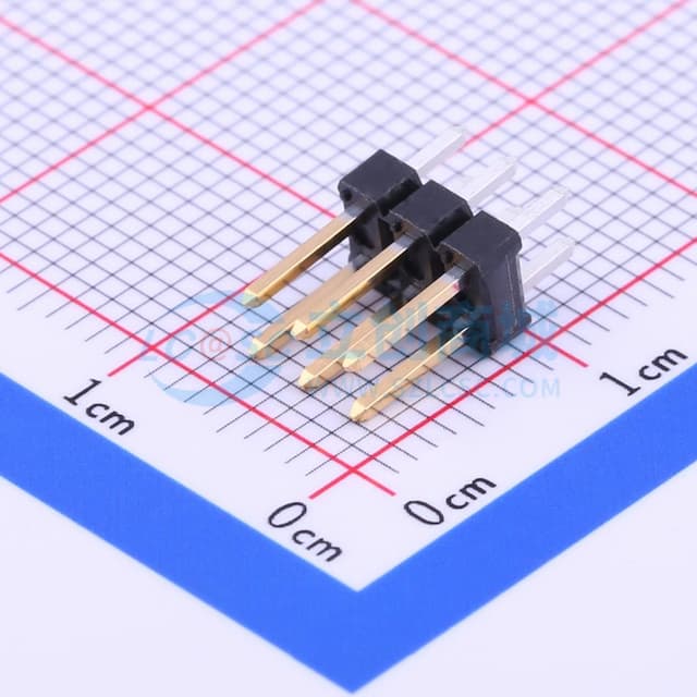 间距:2.54mm 方针 直插 【排针】实物图