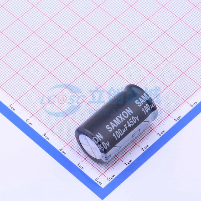 100uF ±20% 450V 【插件】实物图
