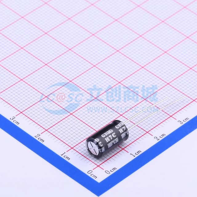 47uF ±20% 63V 【引线】实物图