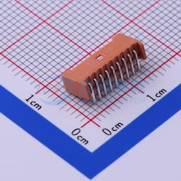 土黃 1x9P 间距:1.25mm 弯插【插件】缩略图