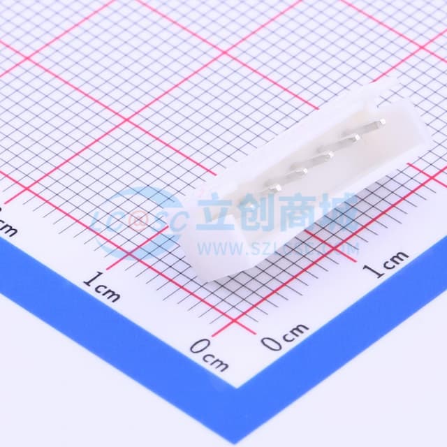 系列:XH 间距:2.5mm 1x6P【插件】实物图