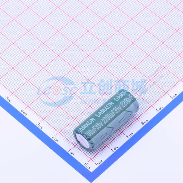 2200uF ±20% 35V 【插件】实物图