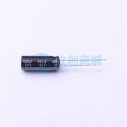 680uF ±20% 25V 【插件】缩略图