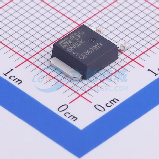 STD6N80K5实物图