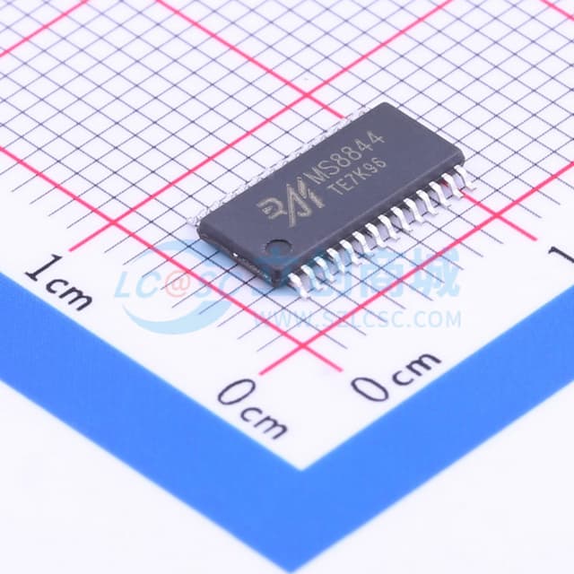 2.5A 36V电机驱动芯片实物图