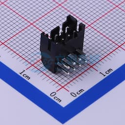 黑色 2x4P 间距:2mm 弯插【插件】缩略图