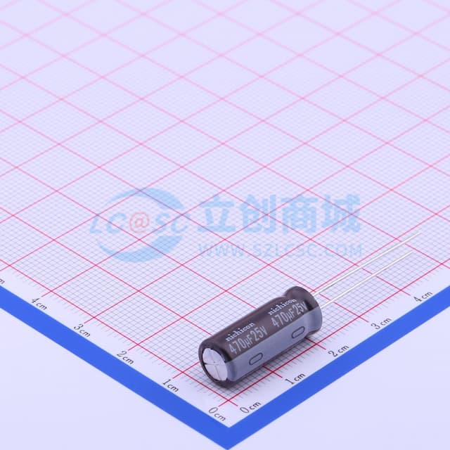 470uF ±20% 25V 【插件】实物图