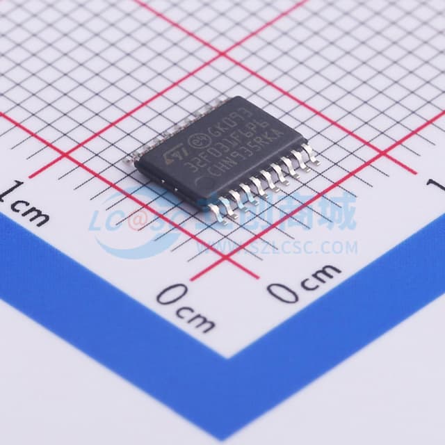 主流ARM Cortex-M0基本型系列MCU，具有32 KB Flash、48 MHz CPU和电机控制实物图