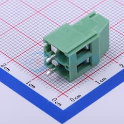 1x2P 5mm 直插 排数:1 每排P数:2【螺钉】缩略图