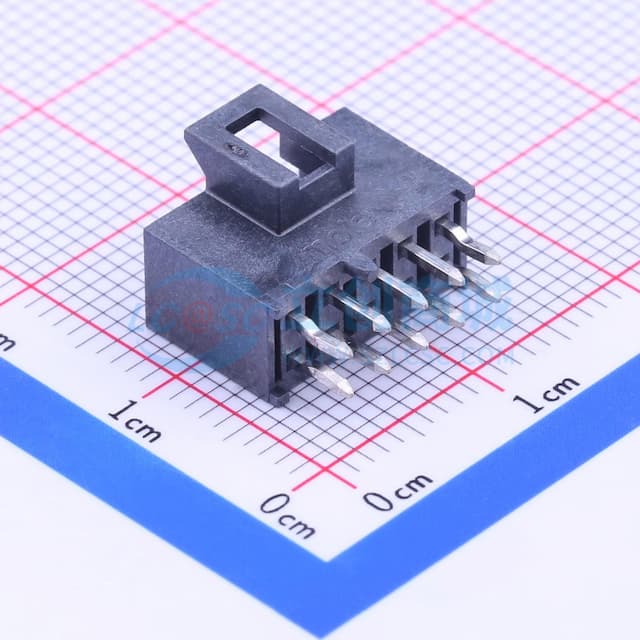 2x5P 间距:2.5mm 直插 【插件】实物图