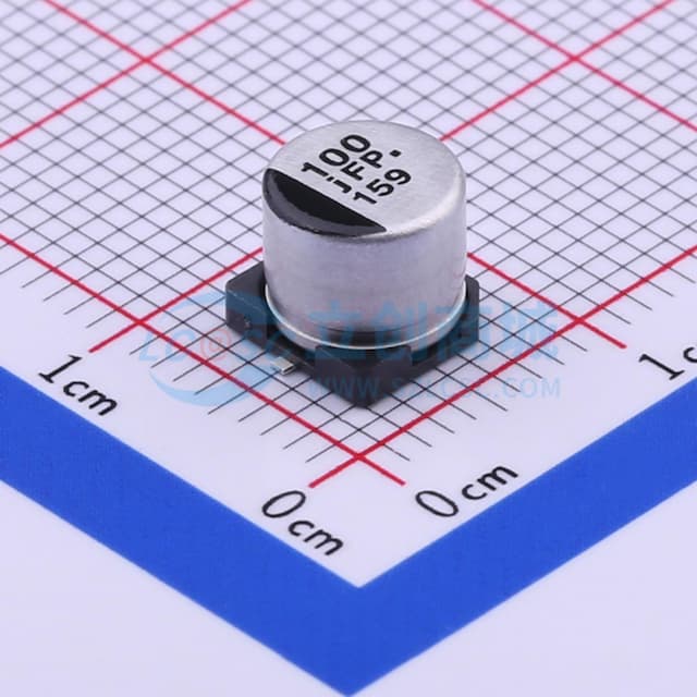 100uF ±20% 6.3V实物图