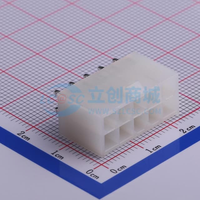 2x5P 间距:4.2mm 直插 【插件】实物图