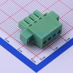 3.81mm 1x4P 排数:1 每排P数:4 螺丝固定缩略图