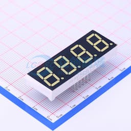 4位0.52英寸白色数码管 共阴极 【LE】缩略图