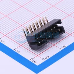 2x7P 间距:2mm 弯插 【插件】缩略图