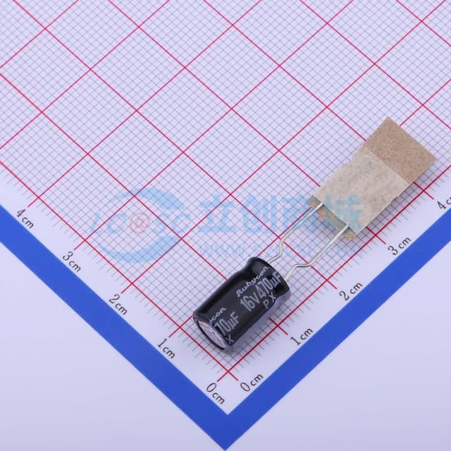 470uF ±20% 16V 【引线】实物图
