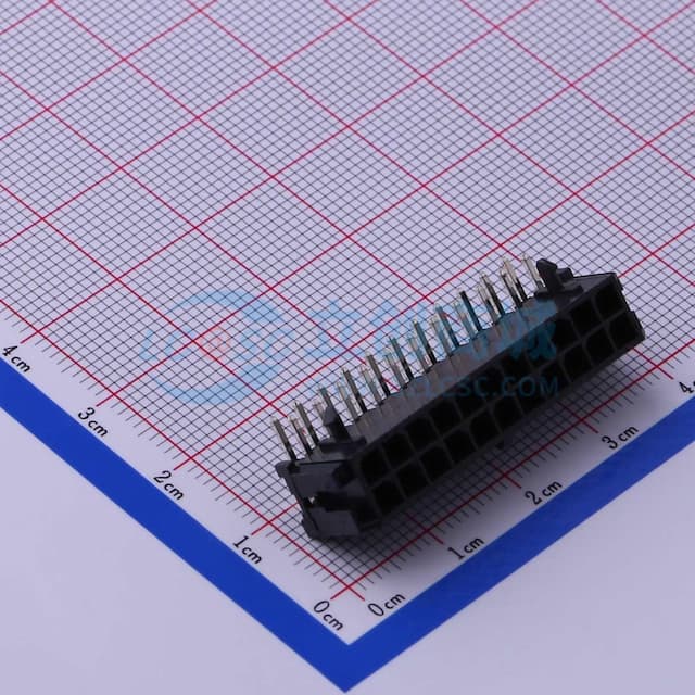 黑色 2x11P 间距:3mm 弯插【插件】实物图