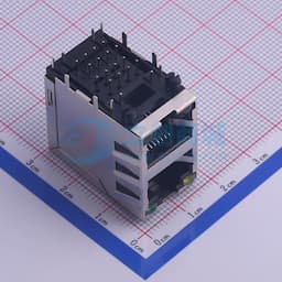 RJ45 90°插件 双口 【插件】缩略图