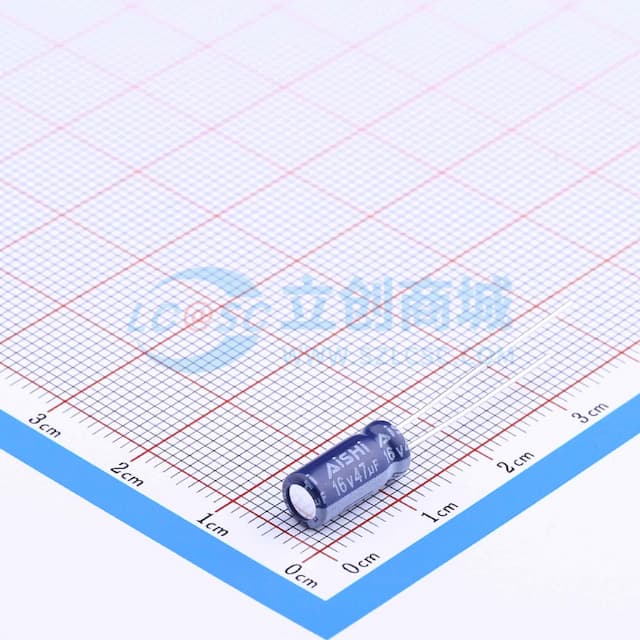 47uF ±20% 16V 【引线】实物图