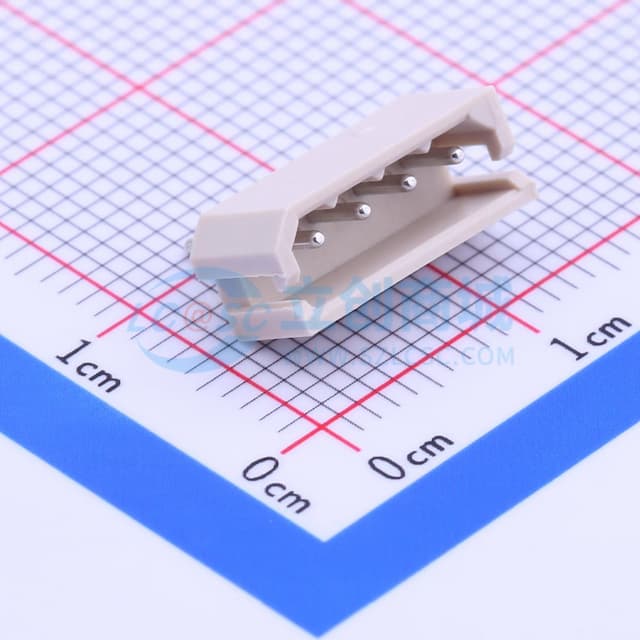 1x4P 间距:2.5mm 直插 系列:Mini-SPOX(5264) 【插件】实物图