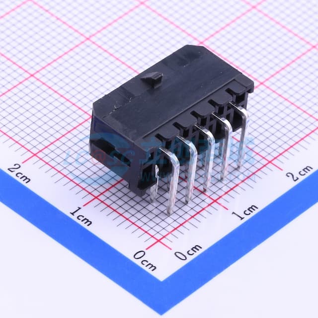 2x5P 间距:3mm 弯插 【插件】实物图