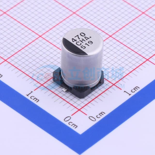 470uF ±20% 16V实物图