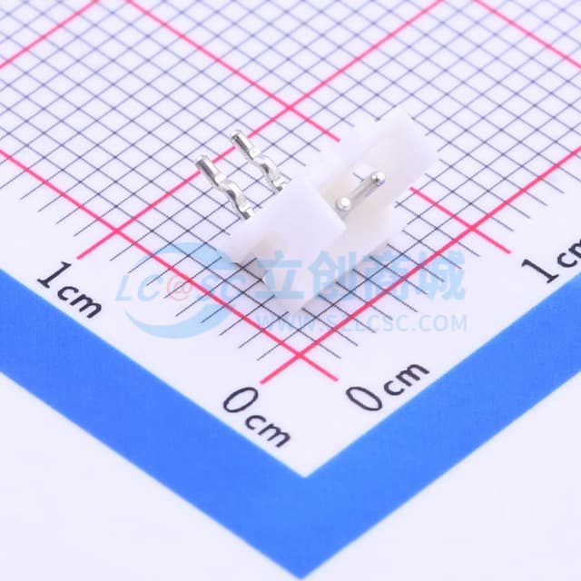 1x2P 间距:2mm 弯插【插件】实物图