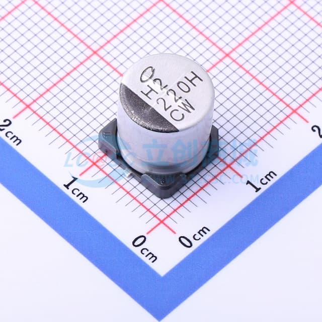 220uF ±20% 50V实物图