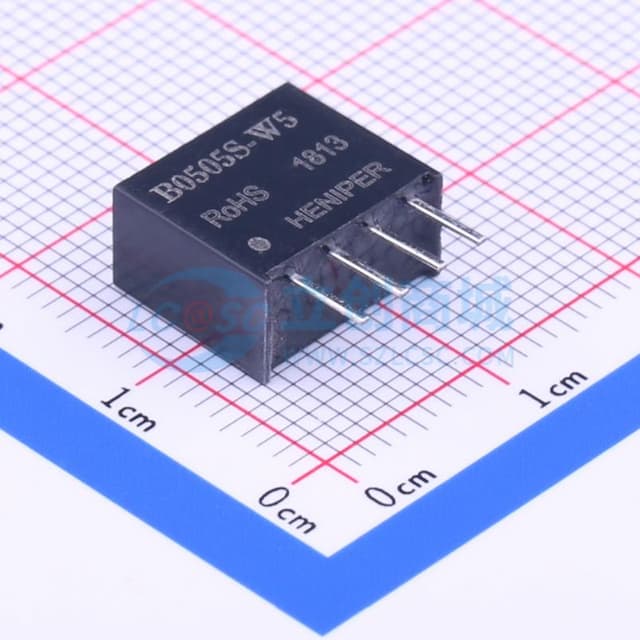0.5W定电压输入隔离非稳压单路输出DC-DC模块电源【电源】实物图