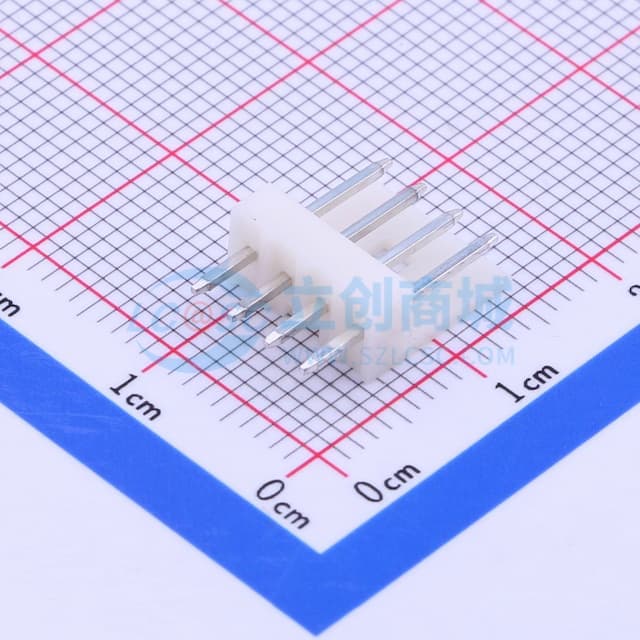 1x4P 间距:2.5mm 直插 【连接】实物图