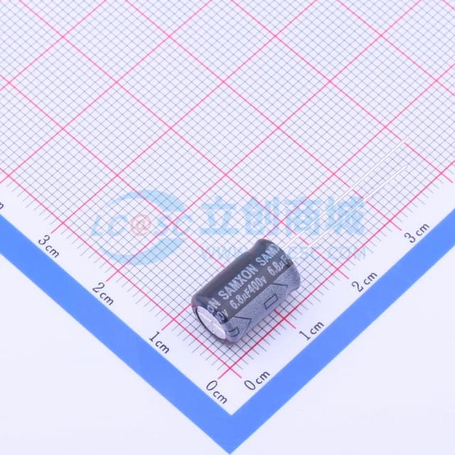 6.8uF ±20% 400V 【插件】实物图