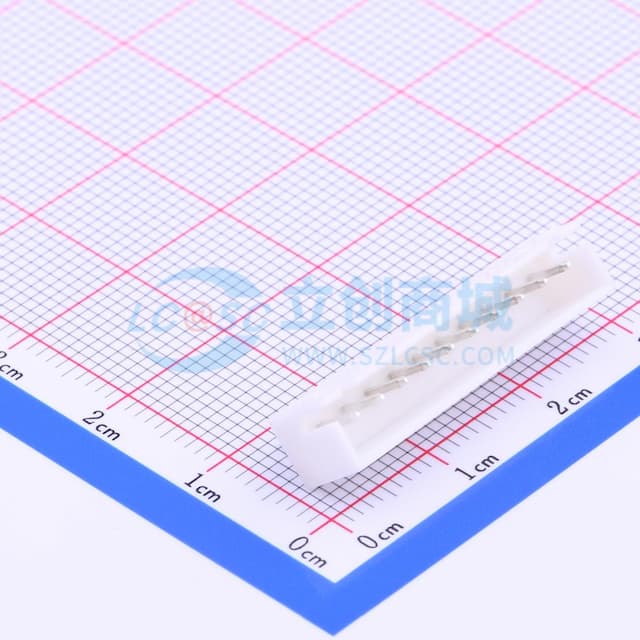 系列:XH 间距:2.5mm 1x10P【插件】实物图