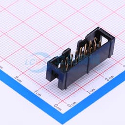 2.54mm 2x8P 排数:2 每排P数:8 【插件】缩略图