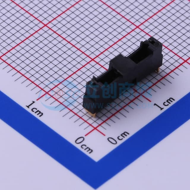 1x8P 间距:1.25mm 立贴实物图