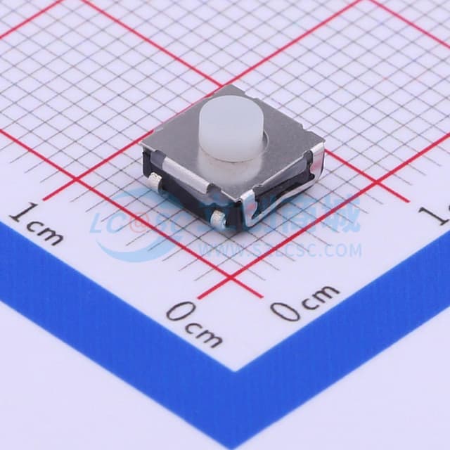 6.6*6.5*5mm 立贴 轻触开关实物图