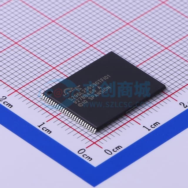 S29GL256S90TFI010实物图