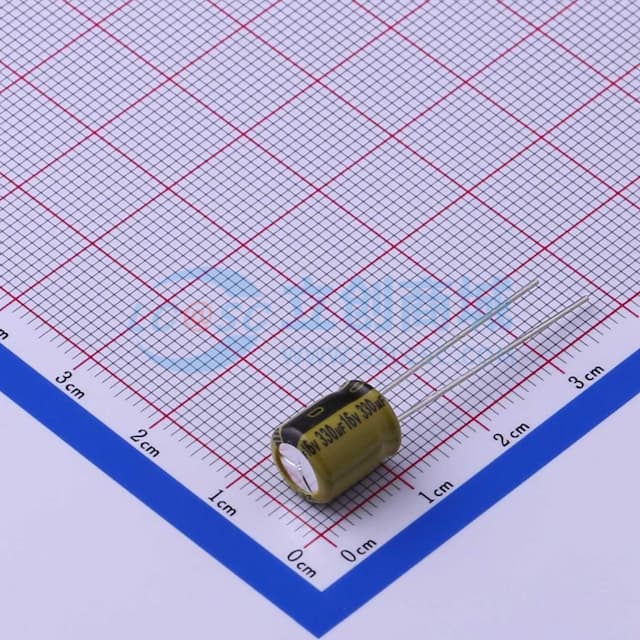 330uF ±20% 16V 【插件】实物图