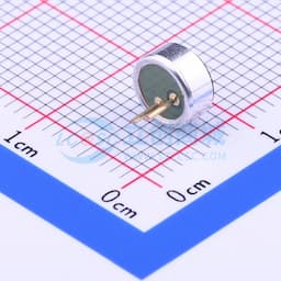 全指向双电容φ6.0*2.7mm 1.5V-10V 灵敏度-34db 低阻抗 针脚 【咪头】缩略图