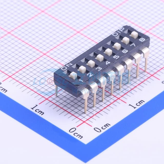 8位 raised actuator 插件 【拨码】实物图