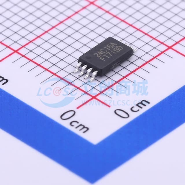 停产 16Kbit串行EEPROM，低电压低功耗，工业温度范围，100年数据保留，100万次写周期寿命实物图